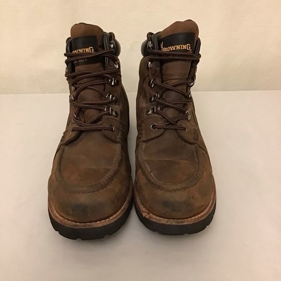 Browning 11 Gore-Tex Leather Men’s Boots Hiking Hunting Outdoors Work Brown main image 4